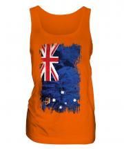 Victoria Grunge Flag Ladies Vest