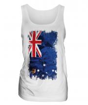 Victoria Grunge Flag Ladies Vest