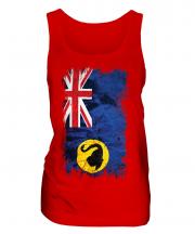 Western Australia Grunge Flag Ladies Vest