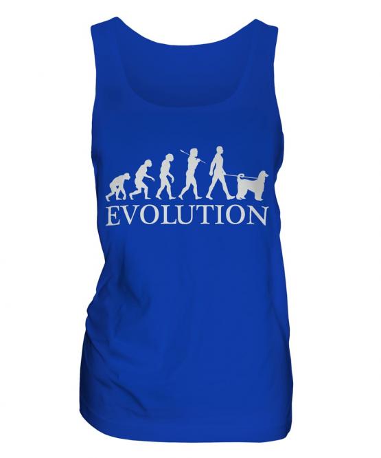 Afghan Hound Evolution Ladies Vest