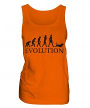 Basset Hound Evolution Ladies Vest
