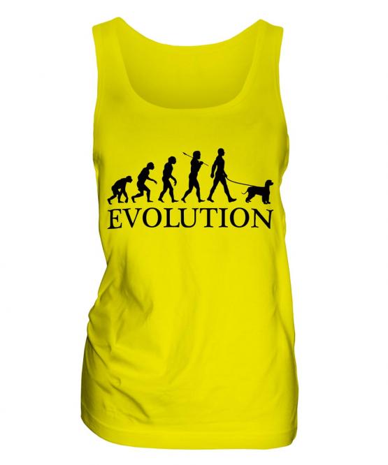 Irish Water Spaniel Evolution Ladies Vest