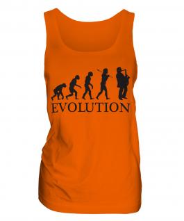 Saxophone Player Evolution Ladies Vest