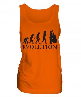 Double Bass Player Evolution Ladies Vest