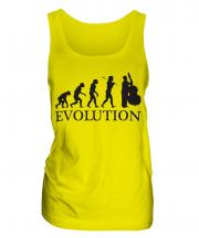 Double Bass Player Evolution Ladies Vest