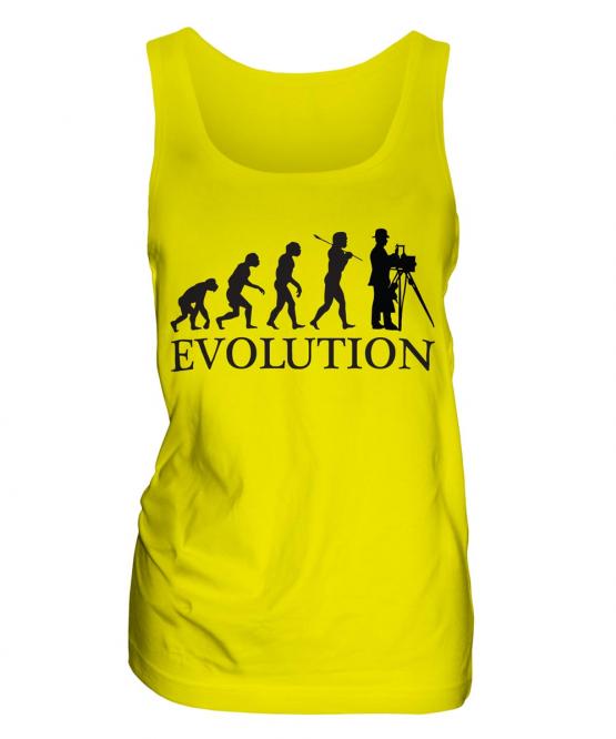 Vintage Photographer Evolution Ladies Vest