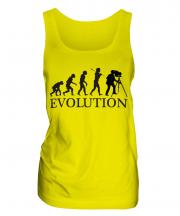 Retro Photographer Evolution Ladies Vest