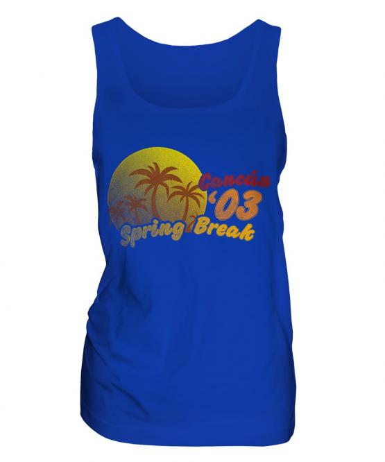 Spring Break Cancun Ladies Vest