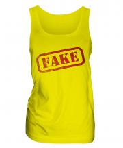 Fake Stamp Ladies Vest