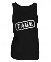 Fake Stamp Ladies Vest