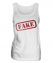 Fake Stamp Ladies Vest