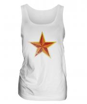 Faded Communist Star Ladies Vest