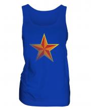 Faded Communist Star Ladies Vest