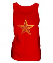 Faded Communist Star Ladies Vest