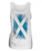 Scotland Faded Flag Ladies Vest