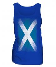 Scotland Faded Flag Ladies Vest