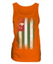 Abkhazia Faded Flag Ladies Vest