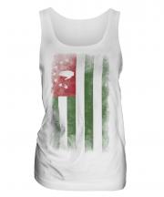 Abkhazia Faded Flag Ladies Vest