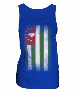 Abkhazia Faded Flag Ladies Vest