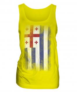 Ajaria Faded Flag Ladies Vest