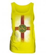 Alderney Faded Flag Ladies Vest