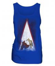 American Samoa Faded Flag Ladies Vest