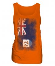 Anguilla Faded Flag Ladies Vest