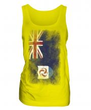 Anguilla Faded Flag Ladies Vest
