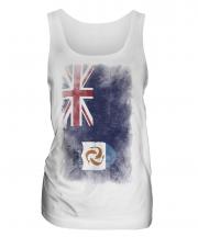 Anguilla Faded Flag Ladies Vest