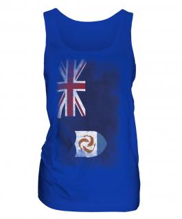 Anguilla Faded Flag Ladies Vest