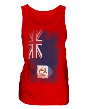 Anguilla Faded Flag Ladies Vest