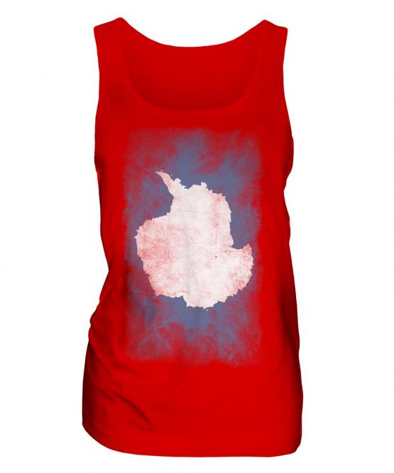 Antartica Faded Flag Ladies Vest