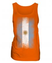 Argentina Faded Flag Ladies Vest