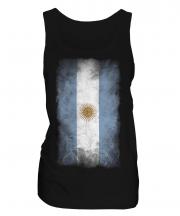Argentina Faded Flag Ladies Vest