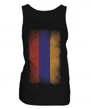Armenia Faded Flag Ladies Vest