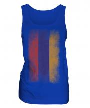 Armenia Faded Flag Ladies Vest