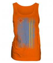 Aruba Faded Flag Ladies Vest
