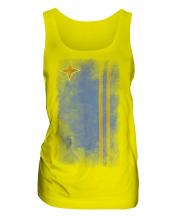 Aruba Faded Flag Ladies Vest