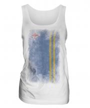 Aruba Faded Flag Ladies Vest