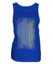 Aruba Faded Flag Ladies Vest