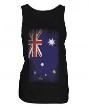 Australia Faded Flag Ladies Vest