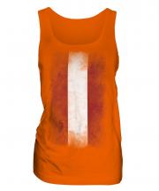 Austria Faded Flag Ladies Vest