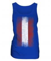 Austria Faded Flag Ladies Vest