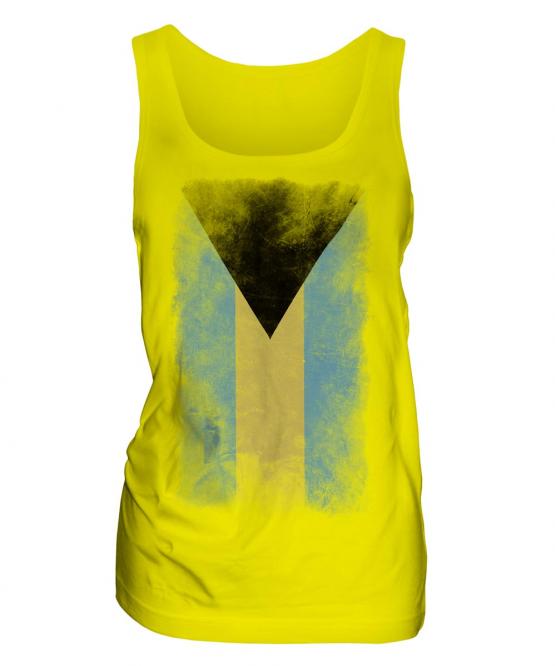 Bahamas Faded Flag Ladies Vest