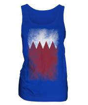Bahrain Faded Flag Ladies Vest