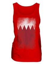 Bahrain Faded Flag Ladies Vest