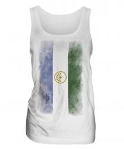 Bashkortostan Faded Flag Ladies Vest
