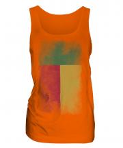 Benin Faded Flag Ladies Vest