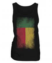 Benin Faded Flag Ladies Vest