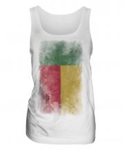 Benin Faded Flag Ladies Vest